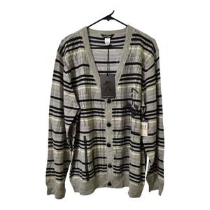 ARTFUL DODGER Men's Heather Grey Conspire Cardigan $148 NEW Size 3x Big And Tall